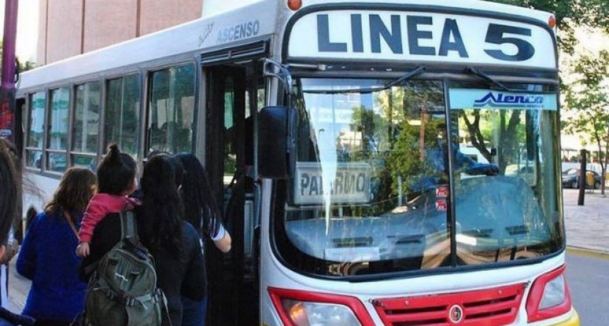 DESDE ESTE MIÉRCOLES 28 DE ENERO ENTRA EN VIGENCIA LA NUEVA TARIFA DEL TRANSPORTE URBANO