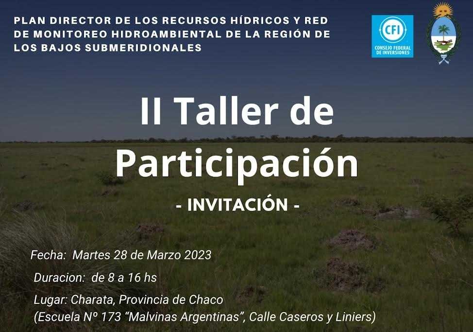 Mañana se inicia la segunda serie de talleres de participación en obras y proyectos de Bajos Submeridionales