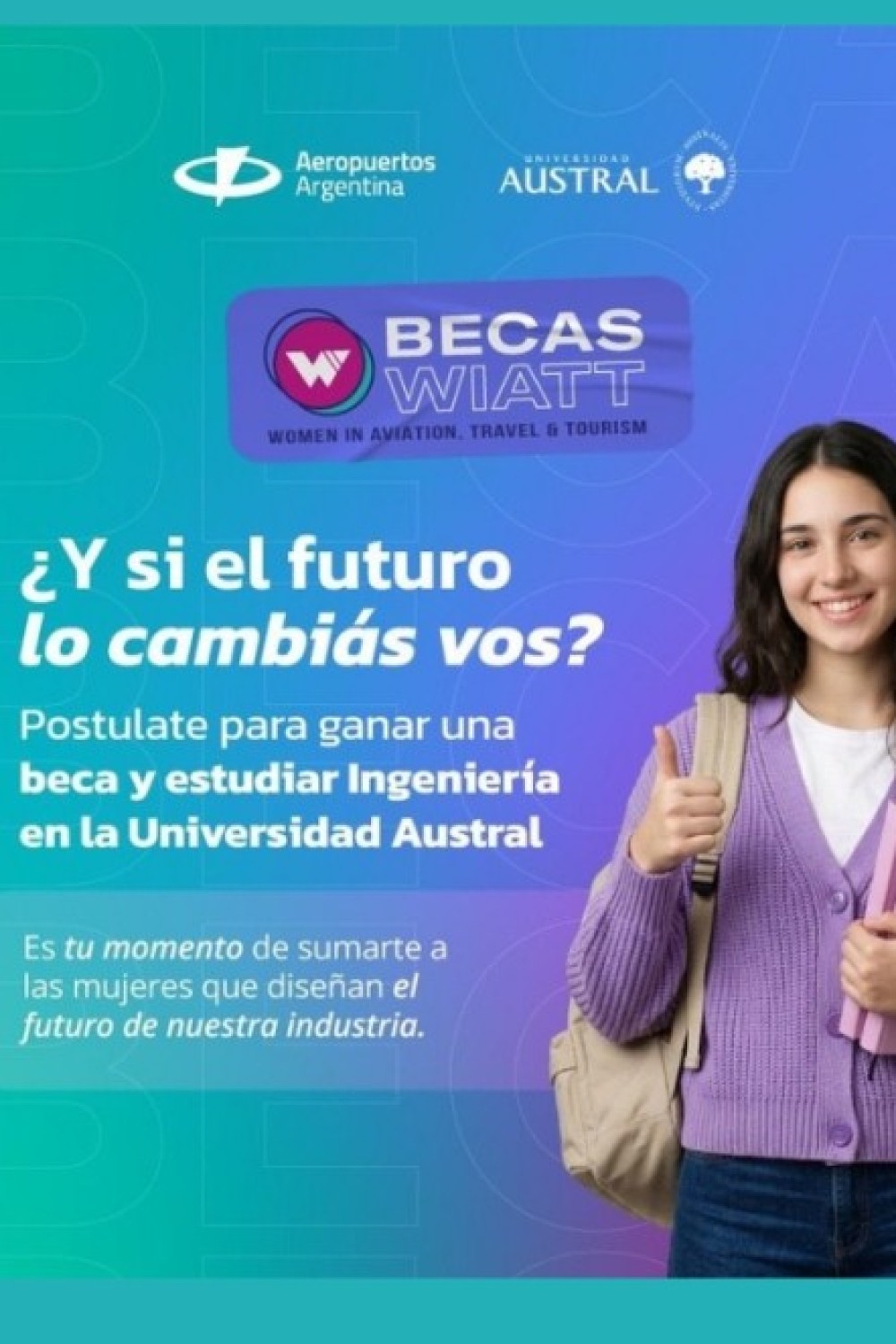 EDUCACI&Oacute;N: BECAS COMPLETAS WIATT PARA MUJERES QUE QUIERAN ESTUDIAR INGENIER&Iacute;A