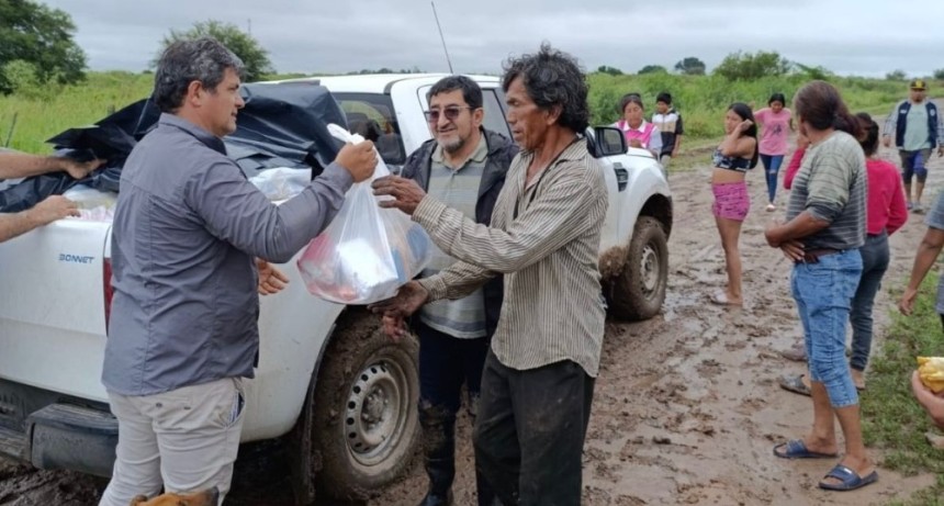 EL GOBIERNO PROVINCIAL ASISTE A M&Aacute;S DE 500 FAMILIAS EN PAMPA DEL INDIO TRAS LAS INTENSAS LLUVIAS