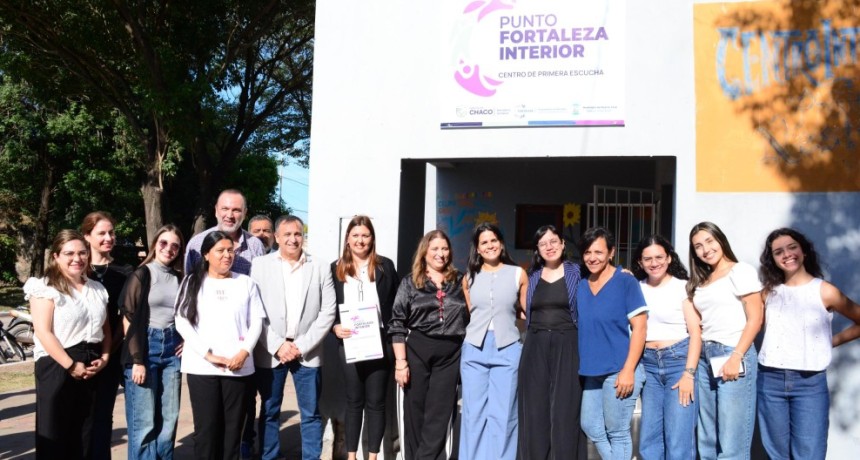 PUERTO TIROL: EL GOBIERNO PROVINCIAL INAUGUR&Oacute; EL PUNTO &ldquo;FORTALEZA INTERIOR&rdquo; PARA EL ABORDAJE DE CONSUMOS PROBLEM&Aacute;TICOS