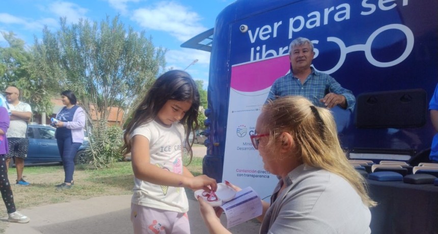 VER PARA SER LIBRES 2026: EL OPERATIVO OFTALMOL&Oacute;GICO LLEG&Oacute; HOY A PAMPA DEL INFIERNO Y PAMPA DEL INDIO