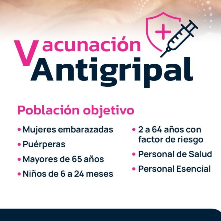 VACUNACI&Oacute;N ANTIGRIPAL: SALUD RECUERDA LA IMPORTANCIA DE INMUNIZAR A LOS GRUPOS DE RIESGO