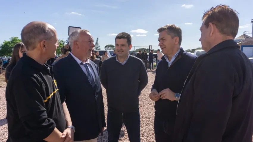 Sáenz Peña: Cipolini celebró la apertura de la destilería Heffner Oil