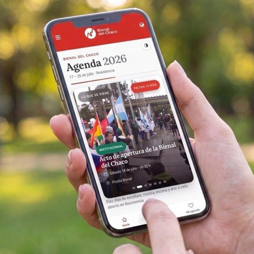 BIENAL DEL CHACO 2026: YA EST&Aacute; DISPONIBLE LA AGENDA OFICIAL INTERACTIVA DEL MAYOR ENCUENTRO DE ESCULTURA A CIELO ABIERTO