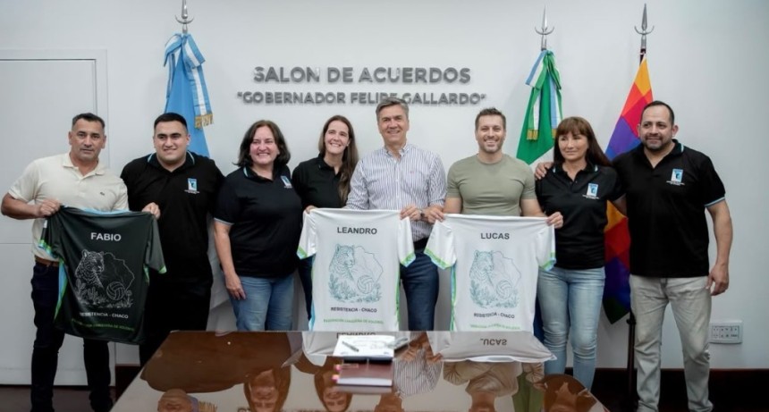EL GOBERNADOR ZDERO RATIFIC&Oacute; EL APOYO AL TORNEO NACIONAL SUB-14 DE V&Oacute;LEY QUE SE DISPUTAR&Aacute; EN CHACO
