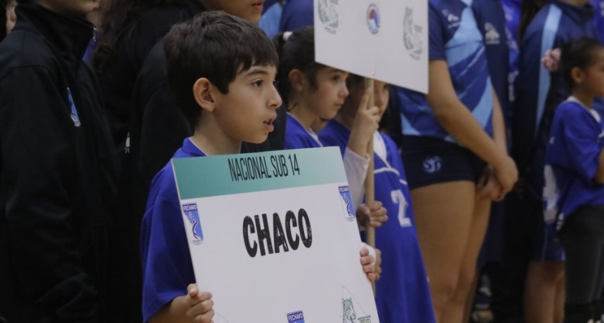 CHACO RECIBE A 800 J&Oacute;VENES DE TODO EL PA&Iacute;S PARA EL CAMPEONATO NACIONAL SUB 14 DE V&Oacute;LEY