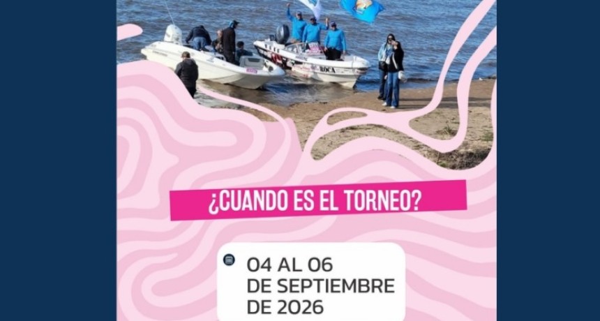CUENTA REGRESIVA: &Uacute;LTIMOS D&Iacute;AS PARA INSCRIBIRTE AL TORNEO DE PESCA DEL DORADO CON DEVOLUCI&Oacute;N EN LA ISLA DEL CERRITO