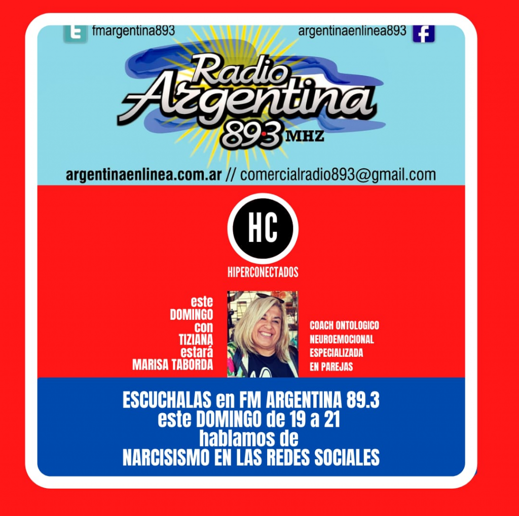 ¡En Hiperconectados este domingo  con Tiziana estará Marisa Taborda!