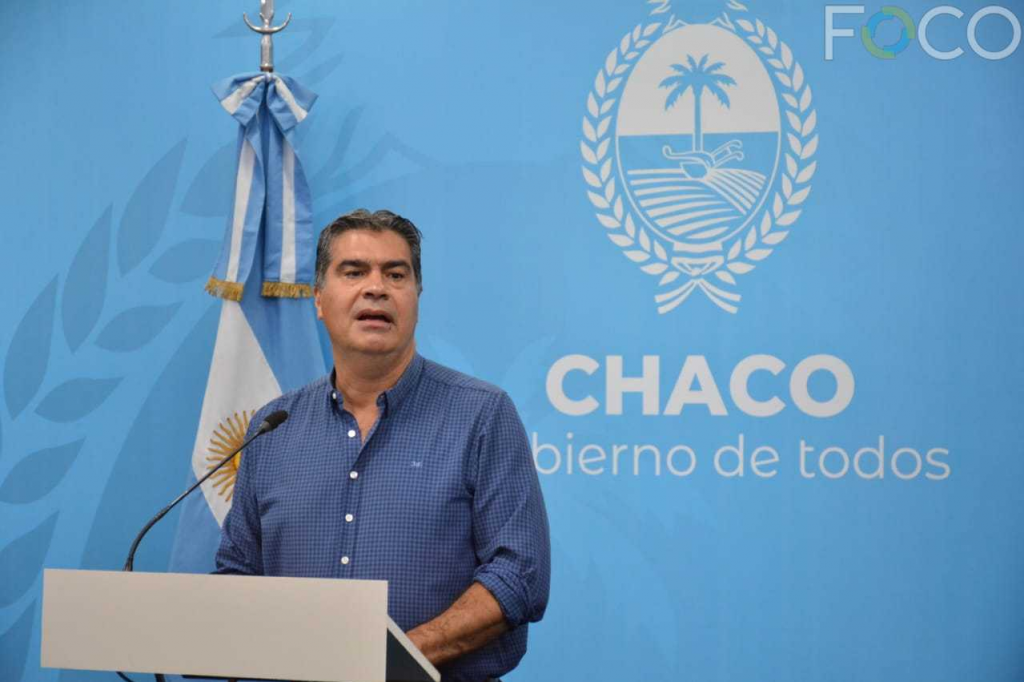 Capitanich agradeció al pueblo del Chaco por su participación en una jornada caracterizada por la tormenta y la lluvia