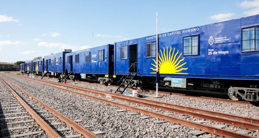 EL TREN 25 DE MAYO VUELVE A LAS V&Iacute;AS Y COMENZAR&Aacute; SU RECORRIDO NACIONAL DESDE CHACO